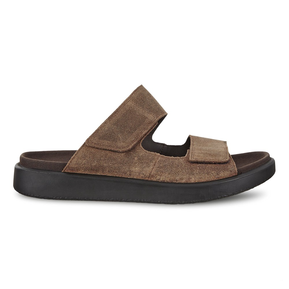 ECCO Mens Sandals Brown - Flowt - XDA-154086